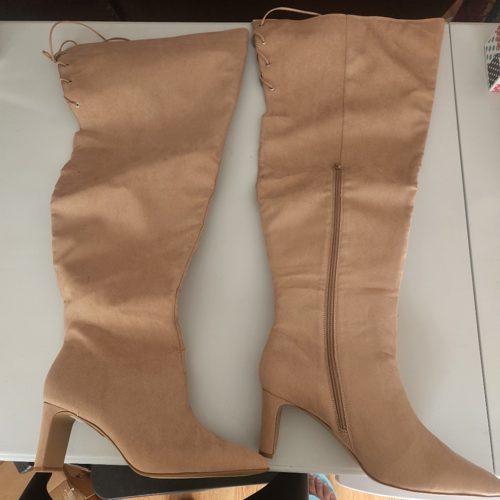 Fashion To Figure Nadia thigh high boots size 12W